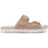 ILSE JACOBSEN HORNBÆK Ilse Jacobsen Tulip1176lc Latte Maat: 40 | Slippers Outlet | Dames | Beige
