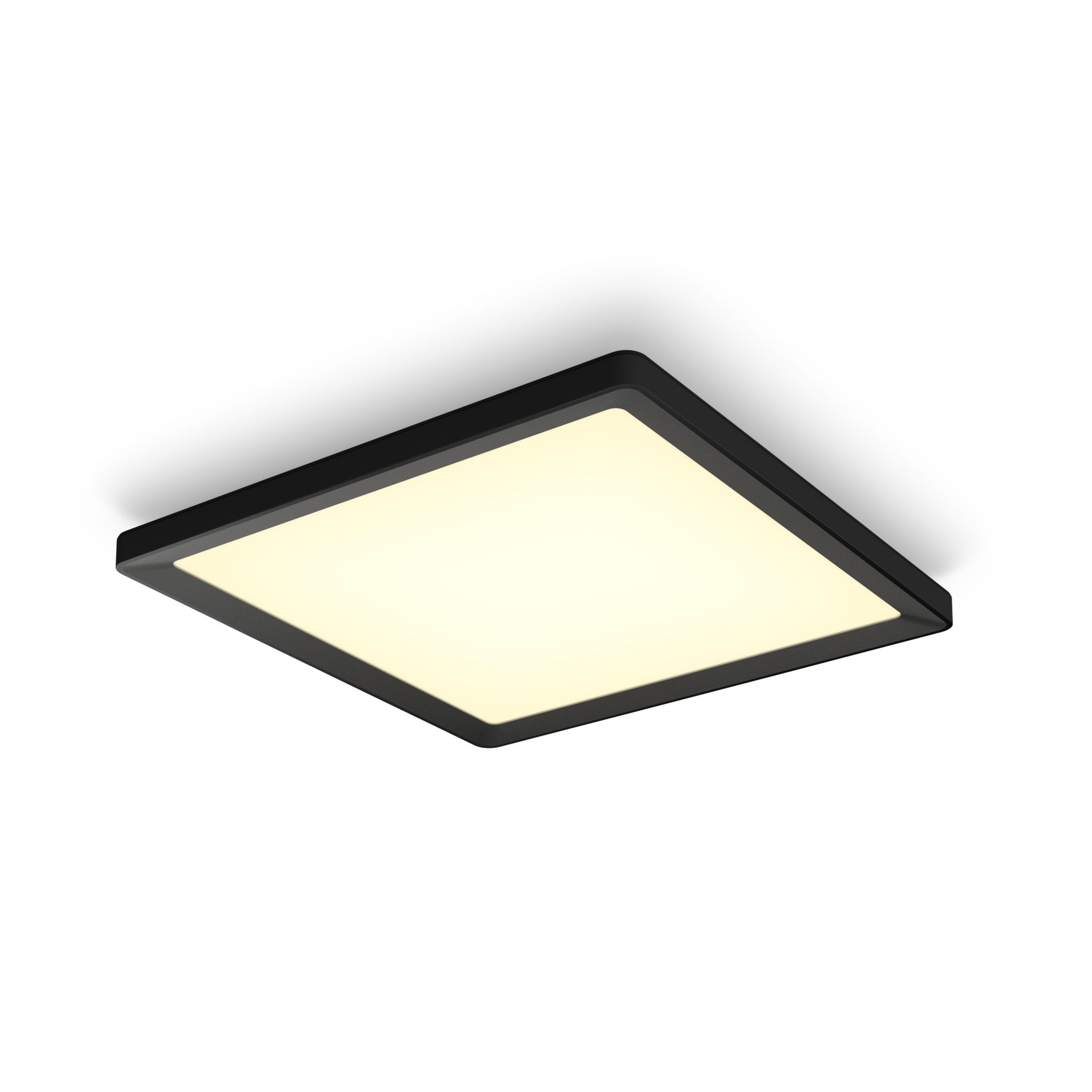 Philips Hue White Ambiance Vierkant Plafondpaneel - Zwart - Medium