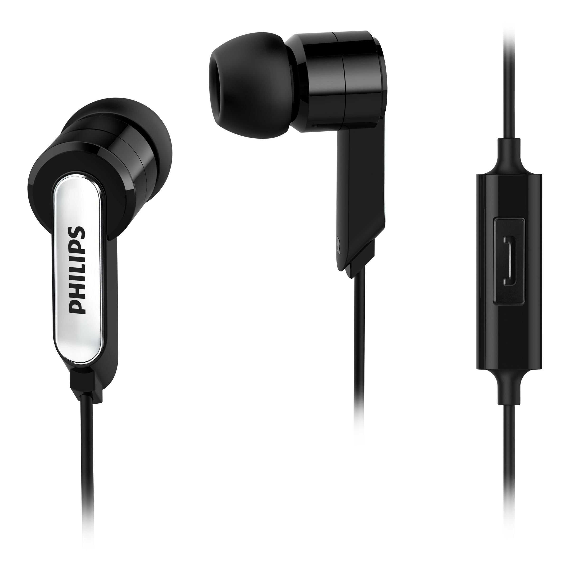 Philips SHE1405BK/10 zwart