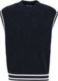 WE Fashion Heren regular fit spencer met structuur