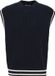 WE Fashion Heren regular fit spencer met structuur