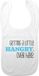 Bellatio Decorations Baby slabbetje - Blauw - Katoen - Unisex - 1-2 jaar