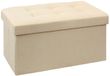 Unyqoos® Banquette multifonctionnelle pliable avec espace de rangement spacieux