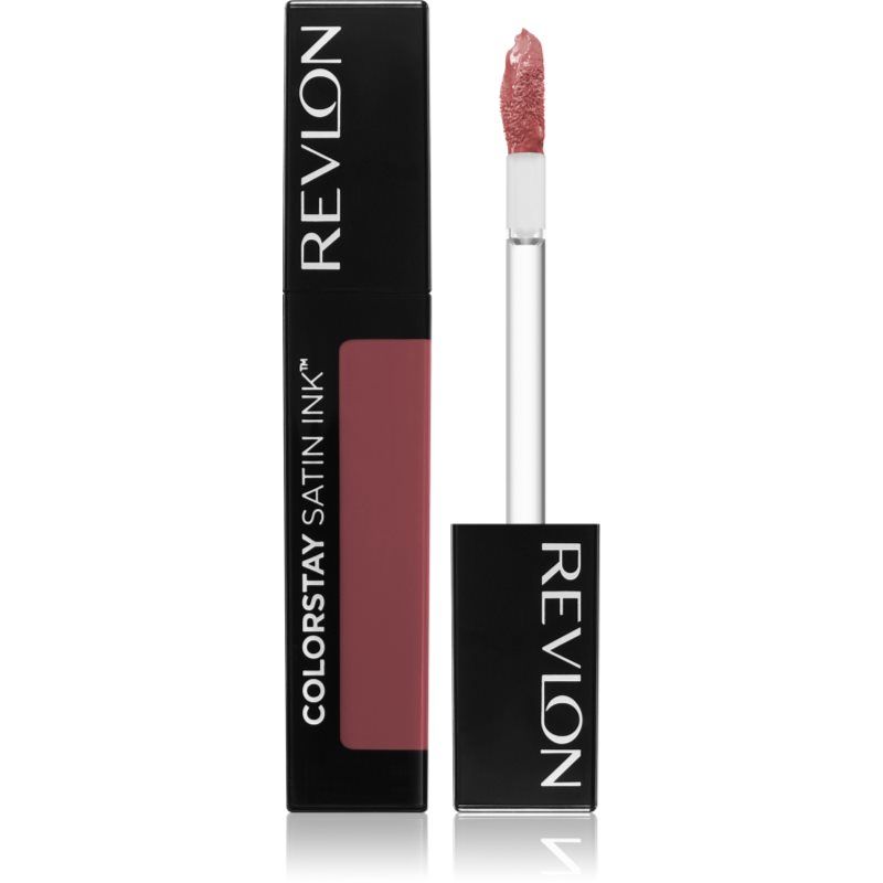 Revlon ColorStay™ Satin Ink lippenstift op basis van zwarte bessenzaadolie, langdurig, nr. 007 Partner in Crime