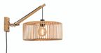 GOOD&MOJO Wandlamp Bromo - Bamboe - 55x40x45cm