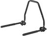 ProPlus Support mural pour vélo 60 x 32 x 13 cm – Support mural pliable pour 1 vélo – Matériel de fixation inclus – Noir
