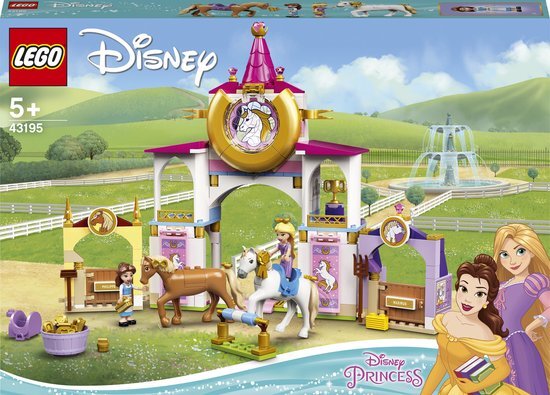 lego Disney Belle en Rapunzel's koninklijke paardenstal - 43195