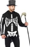 Leg Avenue Kostuum -XL- Bone Daddy Zwart/Wit