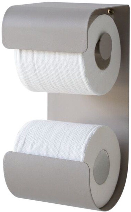 Sealskin Brix WC rolhouder Dubbel Greige