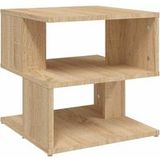 Maison Exclusive Table d'appoint Chêne Sonoma 40x40x40 cm aggloméré