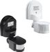 Maclean - Set van 2 stuks - bewegings- en schemersensor voor wandmontage, 180°, max. 1200W, zwart-wit, MCE25