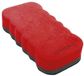 Quantore Whiteboardwisser magnetisch rood