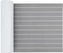 vidaXL Bootmat Gestreept Lichtgrijs en wit 240 x 60 cm EVA