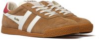 Gola Vrouwen sneakers met veters Elan caramel/off white/deep red