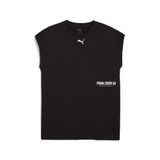 PUMA Unisex M Graphic Cutoff Tank T-shirts (Pack van 1)