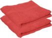 Towelcity Serviette de bain de luxe - 2x - rouge - 50 x 90 cm - 550 grammes - Linge de salle de bain - Coton