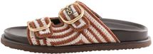 Next - Dames - Forever Comfort® sandalen met voetbed - Bruin