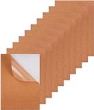 Merkloos Zelfklevende kurkplaten voor wanddecoratie en memoboards - 10 stuks - 29,7 x 21 cm - kurk