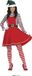 Fiestas Guirca Robe Femme Santa Worker M