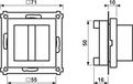 JUNG JG Roepmodule NRSAS0834RMWW