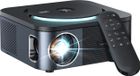 XO Projektor Full HD, HDMI, USB, Vidéoprojecteur pour usage domestique et professionnel, adapté aux films, jeux et présentations, noir