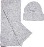 Urban Classics - Recycled Basic Muts & Sjaal Set - Grijs