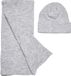 Urban Classics - Recycled Basic Muts & Sjaal Set - Grijs