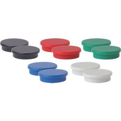 niceday Magneten Kleurenassortiment ø 3 cm 10 stuks