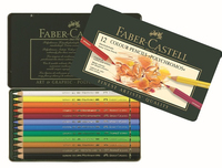 Faber-Castell Polychromos Kleurpotloden - 12 stuks - Assorted Colors