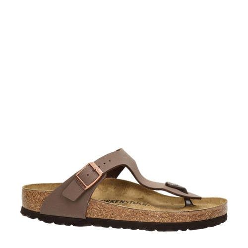 Birkenstock Gizeh Teenslippers Bruin