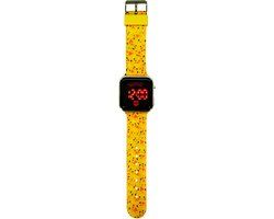 Kids euroswan Pokémon - LED horloge - Pikachu - Geel - Kinderen