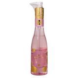 Accentra LET'S Celebrate Handzeep in champagnefles, 250 ml in pompdispenser, vloeibare zeep, Tea Rose & Velvet -geur - navulbaar, roze - goud