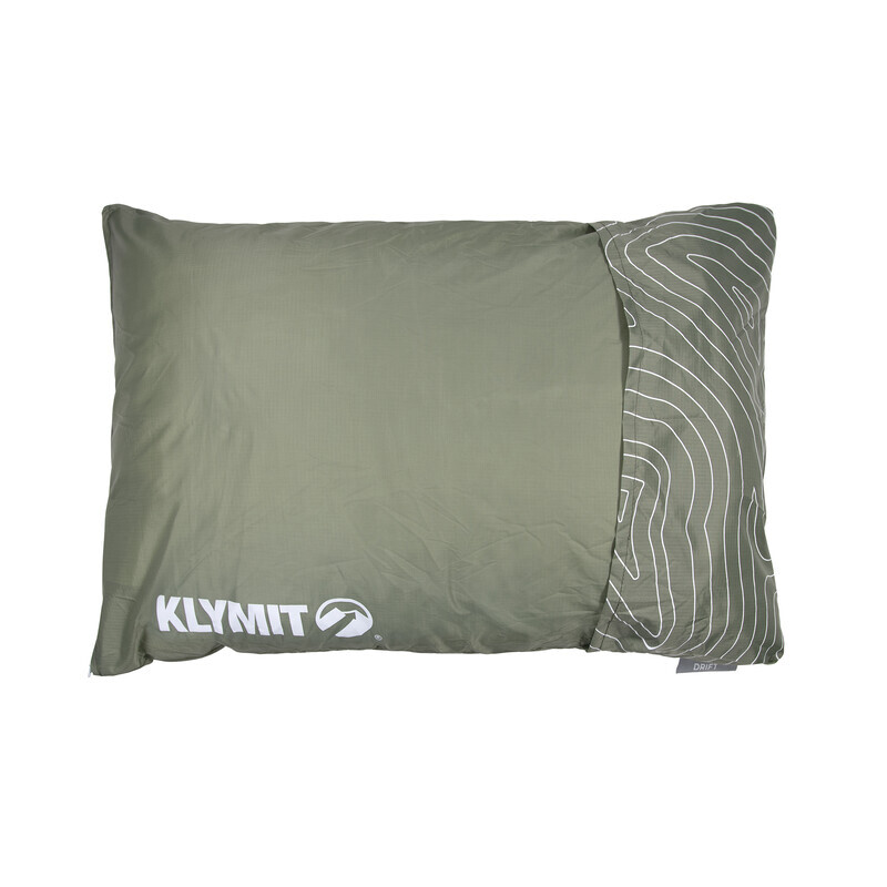 KLYMIT Drift Car Camp Pillow Large, green