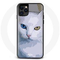 Maniacase Turkse iPhone 11-hoes van Van Chats Wit