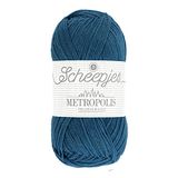 Scheepjes Metropolis 1x50g - 011 Boston, Blue Knitting and Crochet Yarn