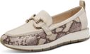 Tamaris Pure Relax Dames Instappers 1-24705-46 483 Beige Leer Maat 40 EU