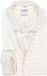 OLYMP 24/7 Level 5 body fit chemise - dobby - blanc avec motif beige - Repassable - Tour de cou : 39 (taille UE : M)