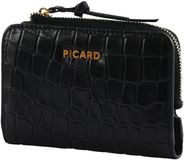PICARD Croco 1 Wallet Black zwart