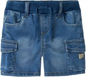 NAME IT NMMBEN BAGGY DNM L SHORTS 8610-TO NOOS Jongens Jeans - Medium Blue Denim - Maat 98
