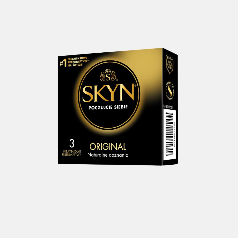 Unimil SKYN Original Condoms - 3 Pack - Smooth - Latex Free