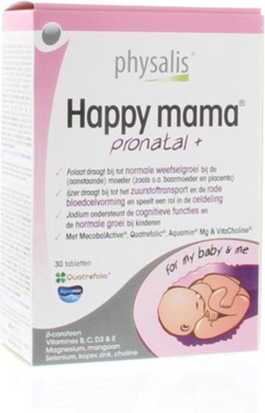 Physalis Pronatal + happy mama 30 Tabletten