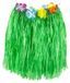 PartyPal Hawaiikostuum pour filles, jupe, vert, coloré