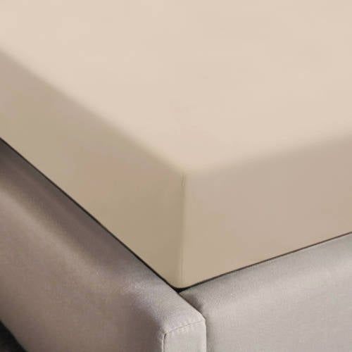 NOUS Kids basis baby hoeslaken wieg 80 x 40 cm beige