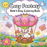 Cozy Fantasy: Bold & Easy Coloring Book