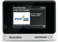 TechniSat DIGITRADIO 11 IR - Draagbare DAB+/FM/Internet Radio - Zwart/Zilver