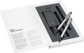 LAMY logo set matt | Balpen 205 + potlood 105 | Inclusief LAMY M16 vulling & M40 mine | Zwart lederen etui | Cadeauverpakking
