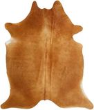 Luxor Living Koeienhuid tapijt echt - natuurlijk tapijt voor levensechte woonkamer - tapijt vacht - ca. 160 x 240 cm bruin uni
