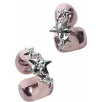 Shokz Oorbellen voor Open Dots-oortjes Sterren Zilver