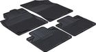 WALSER Tapis en caoutchouc Easyfit - 4 pièces taille 2