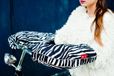 WOBS handwarmers voor op de fiets Bike Pogies - Limited Edition Zebra 2021 model